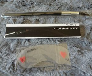 Microblading Eyebrow Pen Waterproof Fork Tip Tattoo Long Last Eyebrow Pencil